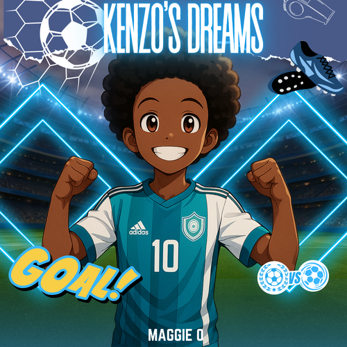 Digital children’s book for boys who like soccer