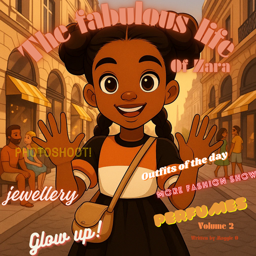 Digital children book for girls who like fashion week in Paris