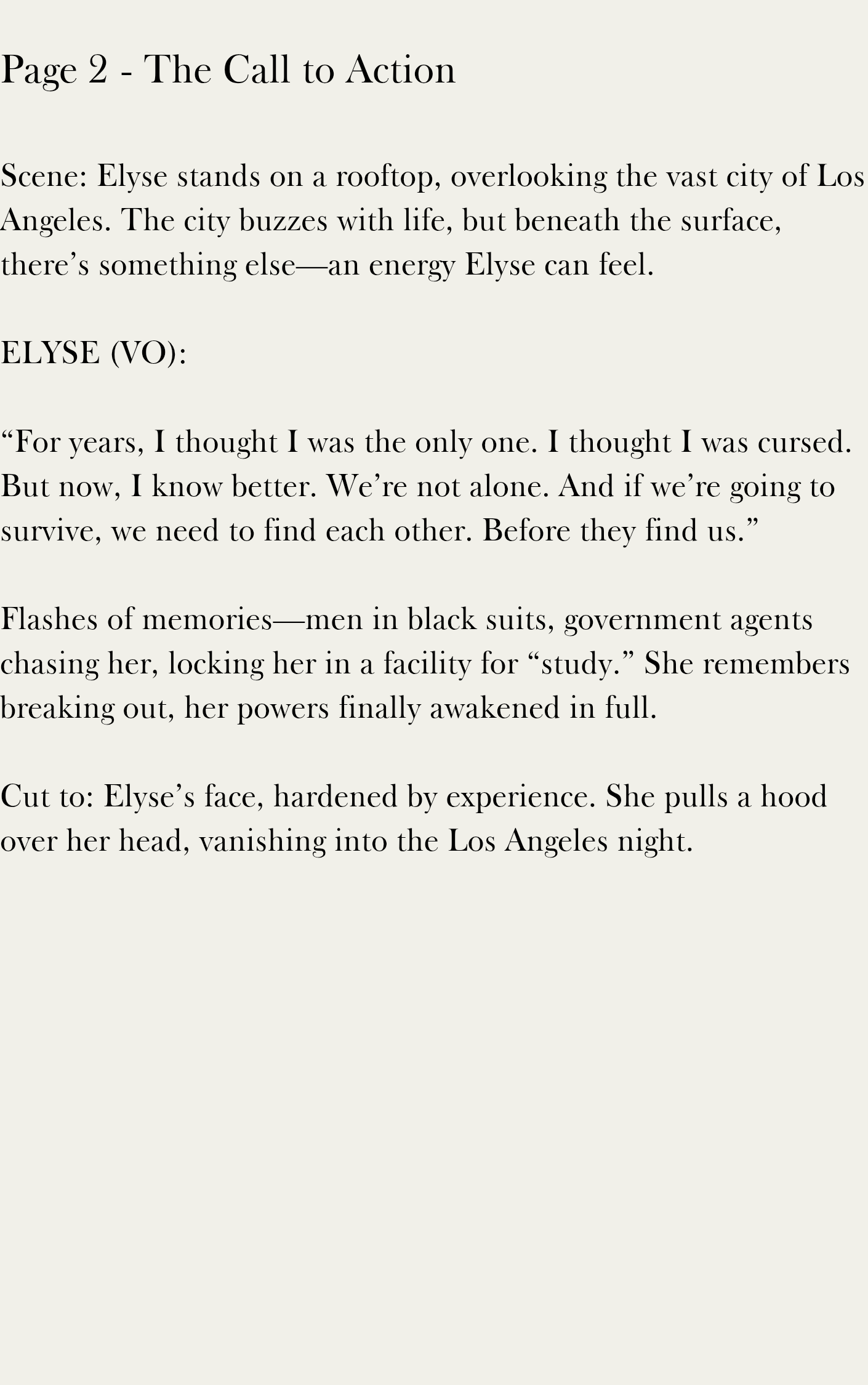 The real purge- A true story that hasn't happened yet!